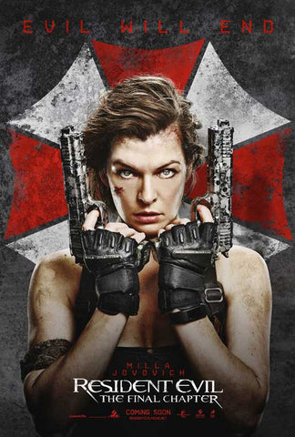 Resident Evil: The Final Chapter 27 x 40 Movie Poster - Style A