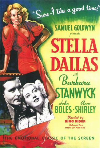 Stella Dallas 11 x 17 Movie Poster - Style A