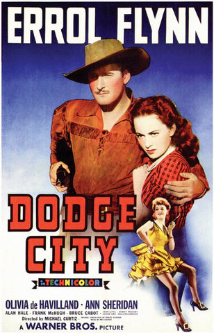 Dodge City 11 x 17 Movie Poster - Style A
