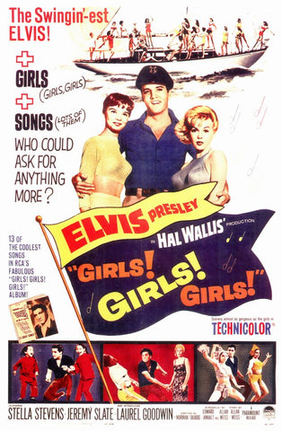 Girls! Girls! Girls! 11 x 17 Movie Poster - Style A