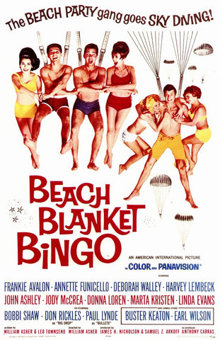 Beach Blanket Bingo 11 x 17 Movie Poster - Style A
