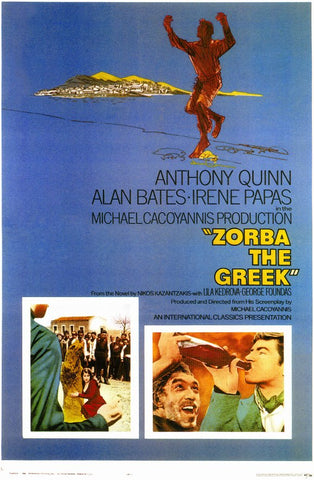 Zorba the Greek 11 x 17 Movie Poster - Style A
