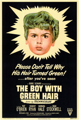 The Boy With The Green Hair 11 x 17 Movie Poster - Style A