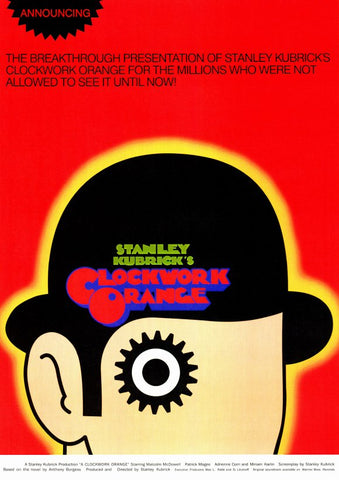 A Clockwork Orange 11 x 17 Movie Poster - Style D