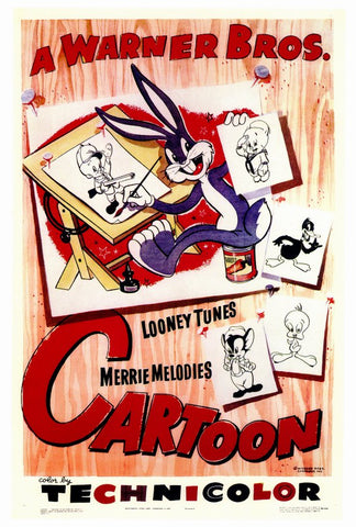 A Warner Brothers Cartoon 11 x 17 Movie Poster - Style A