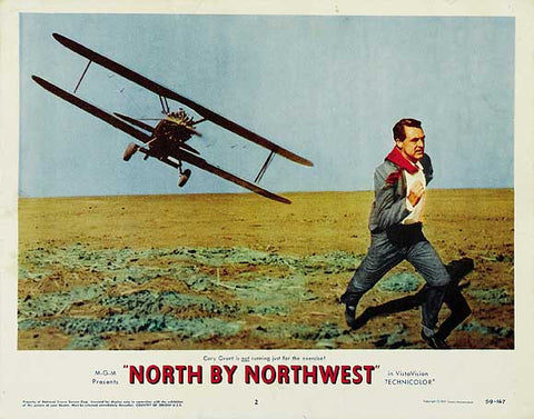 North By Northwest 11 x 14 Movie Poster - Style B