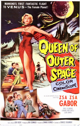 Queen of Outer Space 11 x 17 Movie Poster - Style A