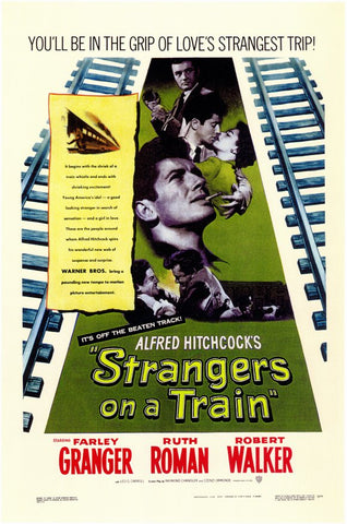 Strangers on a Train 11 x 17 Movie Poster - Style A