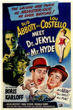 Abbott & Costello Meet Dr Jekyll & Mr Hyde 11 x 17 Movie Poster - Style A