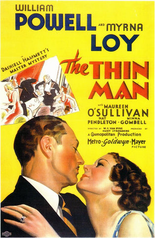 The Thin Man 11 x 17 Movie Poster - Style B