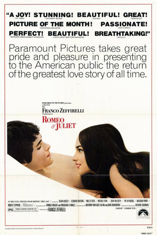 Romeo and Juliet 11 x 17 Movie Poster - Style A