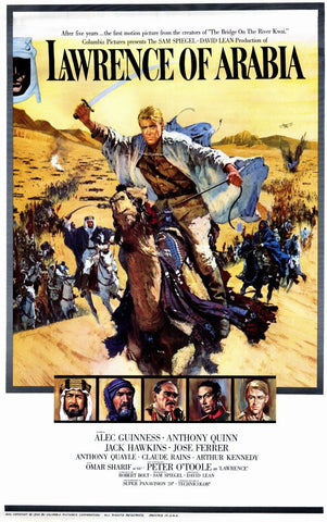 Lawrence of Arabia 11 x 17 Movie Poster - Style E