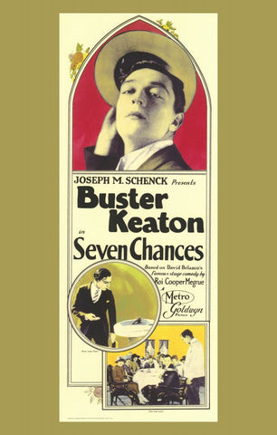 Seven Chances 11 x 17 Movie Poster - Style A