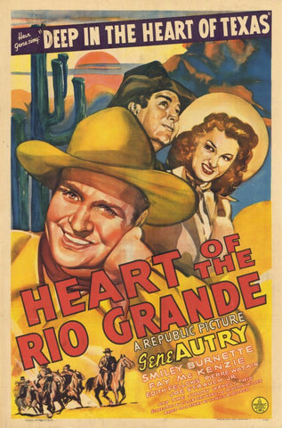 Heart of the Rio Grande 11 x 17 Movie Poster - Style A