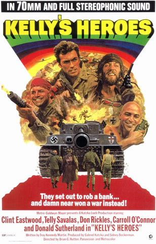 Kelly's Heroes   11 x 17 Movie Poster - Style A