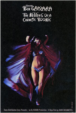 Killing of a Chinese Bookie 11 x 17 Movie Poster - Style C