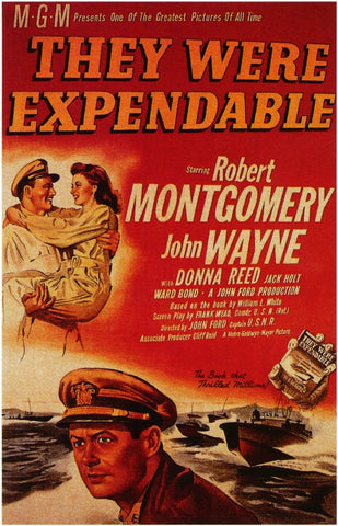 They Were Expendable 11 x 17 Movie Poster - Style B