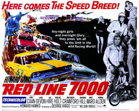 Red Line 7000 11 x 14 Movie Poster - Style A