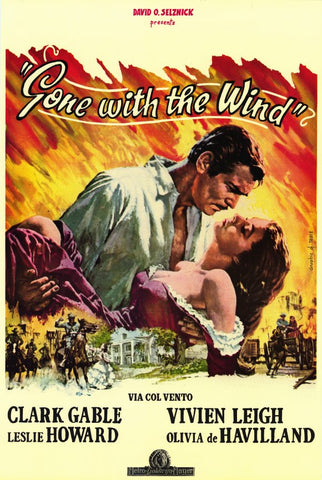 Gone With The Wind 11 x 17 Poster - Foreign - Style B