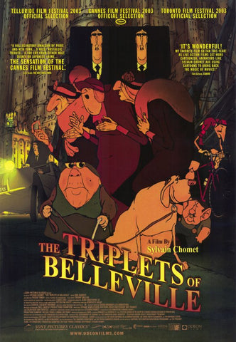 The Triplets of Belleville 11 x 17 Movie Poster - Style A