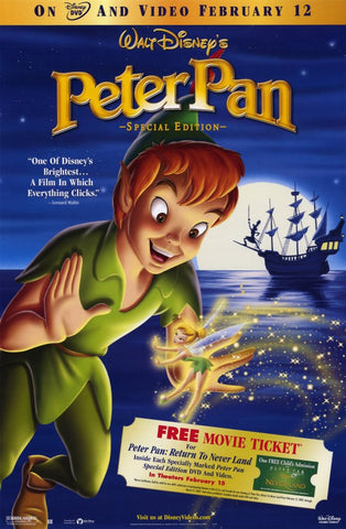 Peter Pan: Special Edition 11 x 17 Movie Poster - Style A