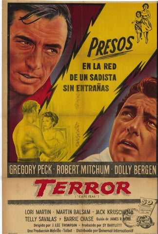 Cape Fear 11 x 17 Poster Argentine Style B