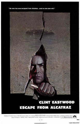 Escape From Alcatraz 11 x 17 Movie Poster - Style A