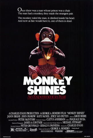Monkey Shines 11 x 17 Movie Poster - Style A