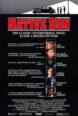 Native Son 11 x 17 Movie Poster - Style A