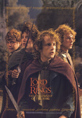 Lord of the Rings 1: The Fellowship of the Ring 11 x 17 Movie Poster - Style M