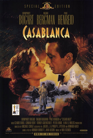 Casablanca 11 x 17 Movie Poster - Style C