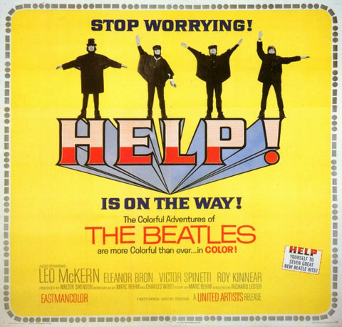 Help! 11 x 17 Movie Poster - Style B