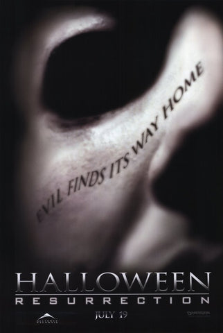 Halloween: Resurrection 11 x 17 Movie Poster - Style D