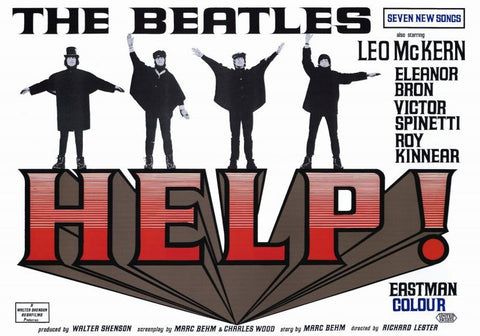 Help! 11 x 17 Movie Poster - Style C