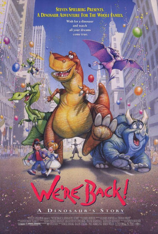 We're Back: A Dinosaur's Story 11 x 17 Movie Poster - Style A