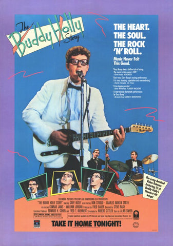 The Buddy Holly Story 11 x 17 Movie Poster - Style D