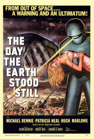 The Day The Earth Stood Still 27 x 40 Movie Poster - Style A