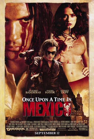 Once Upon a Time in Mexico 27 x 40 Movie Poster - Style A