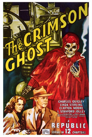 The Crimson Ghost 27 x 40 Movie Poster - Style A