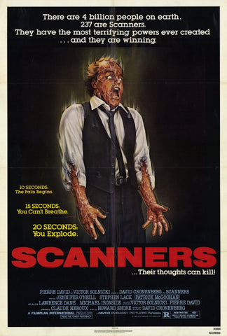 Scanners 27 x 40 Movie Poster - Style A
