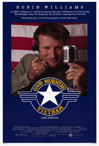 Good Morning Vietnam 27 x 40 Movie Poster - Style A