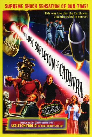 The Lost Skeleton of Cadavra 27 x 40 Movie Poster - Style A