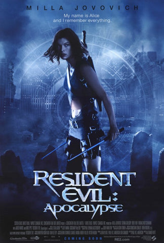 Resident Evil: Apocalypse 27 x 40 Movie Poster - Style B