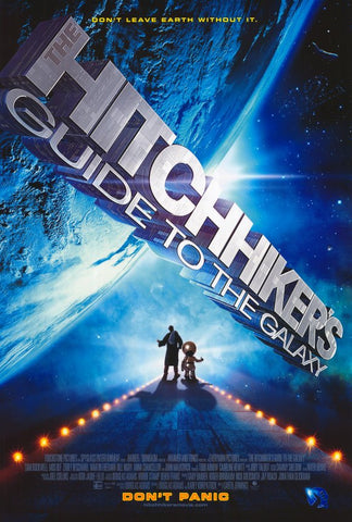 The Hitchhiker's Guide to the Galaxy 27 x 40 Movie Poster - Style A