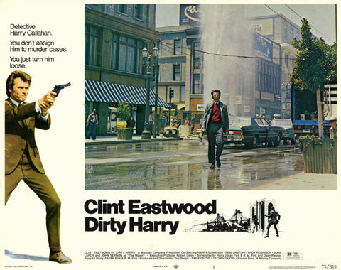 Dirty Harry 11 x 14 Movie Poster - Style G