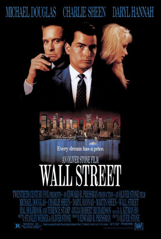 Wall Street 27 x 40 Movie Poster - Style A