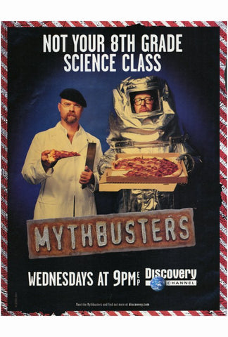 MythBusters 27 x 40 TV Poster - Style A