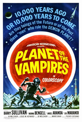 Planet of the Vampires 27 x 40 Movie Poster - Style A