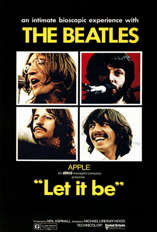 Let it Be 27 x 40 Movie Poster - Style A