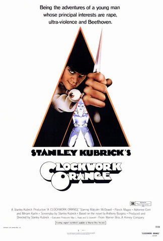 A Clockwork Orange 27 x 40 Movie Poster - Style A